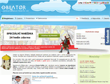 Tablet Screenshot of obilator.eu